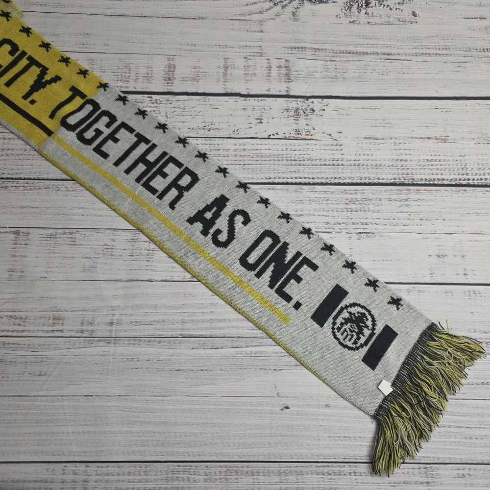 MLS‎ Columbus Crew SC Club And City Together As One Black Yellow 60